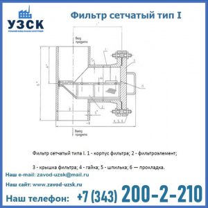 Фильтр сетчатый ФС по Т-ММ-11-2003 в Дербенте