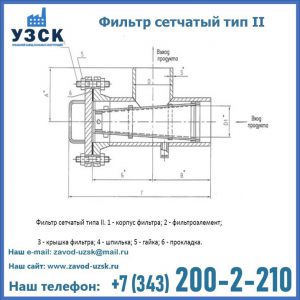 Фильтр сетчатый ФС по Т-ММ-11-2003 в Дербенте