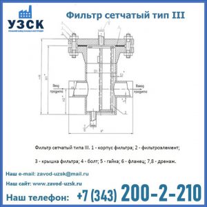 Фильтр сетчатый ФС по Т-ММ-11-2003 в Дербенте
