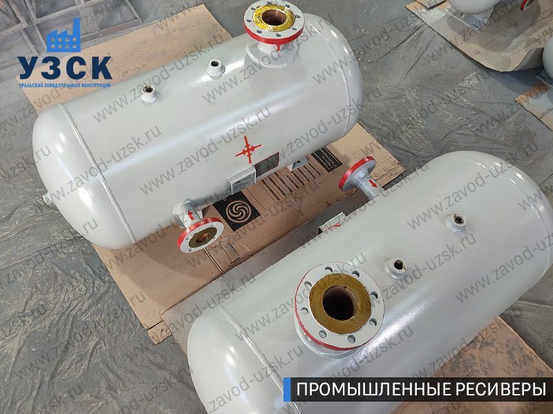 фотография промышленных ресиверовдля газа Дербент